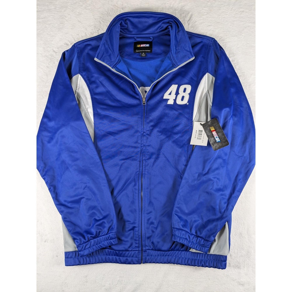 NWT NWT NASCAR Jimmie Johnson #48 Jacket Sports by Carl‎ Banks Mens Size M